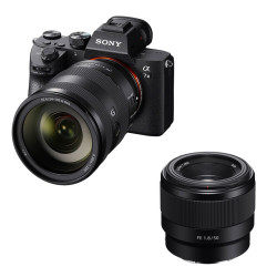 SONY ALPHA 7 III + Objectif FE 24-105mm + FE 50mm f/1.8 Garanti 3 ans