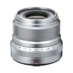 FUJIFILM Objectif Fujinon XF 23mm f/2 R WR Silver