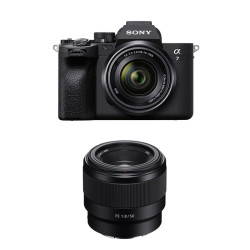 SONY ALPHA 7 IV + Objectif FE 28-70mm + FE 50mm f/1.8 Garanti 3 ans