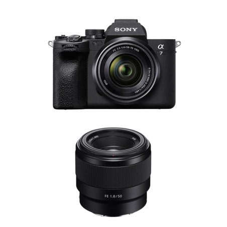 SONY ALPHA 7 IV + Objectif FE 28-70mm + FE 50mm f/1.8 Garanti 3 ans