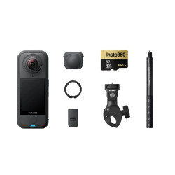 INSTA360 Caméra 360 X4 Air Noir Pack Moto Multiview Garanti 2 ans