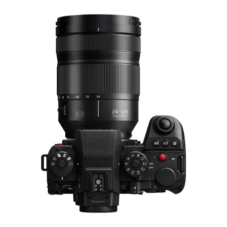 PANASONIC Lumix S1R II + Objectif S 24-105mm f/4 Macro OIS + S 26mm f/8 Pancake Garanti 3 ans