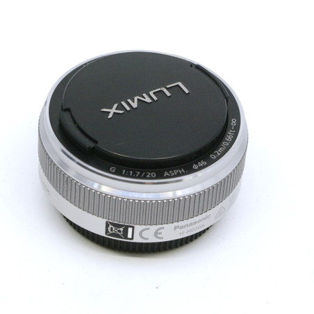 Occasion PANASONIC 20 mm F1.7 II SILVER