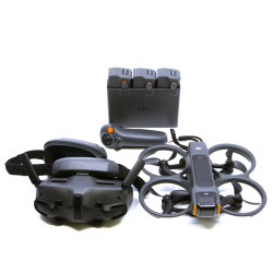 Occasion DJI Avata 2 Fly More Combo avec 3 batteries + Goggles 3 + Rc Motion 3 