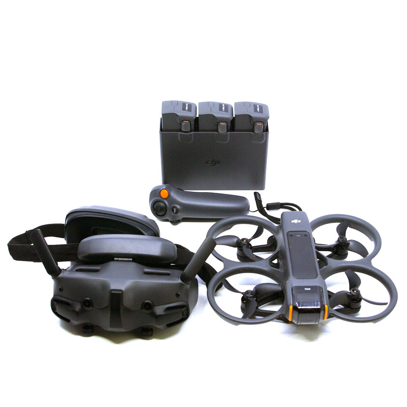 Occasion DJI Avata 2 Fly More Combo avec 3 batteries + Goggles 3 + Rc Motion 3 