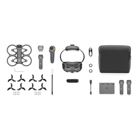 Occasion DJI Avata 2 Fly More Combo avec 3 batteries + Goggles 3 + Rc Motion 3 