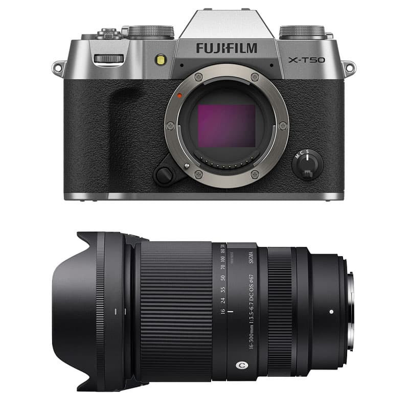 FUJIFILM X T50 + Objectif SIGMA 17 40mm f1.8 DC Art Garanti