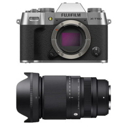 FUJIFILM X-T50 Silver + SIGMA 16-300mm f/3.5-6.7 DC OS Contemporary Garanti 3 ans