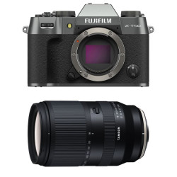 FUJIFILM X-T50 Charcoal + Objectif TAMRON 18-300 mm F/3.5-6.3 Di III-A VC VXD Garanti 3 ans