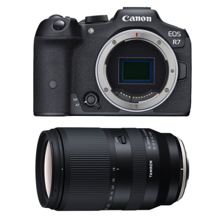 CANON EOS R7 + Objectif TAMRON 18-300 mm f/3.5-6.3 Di III-A VC VXD Garanti 3 ans