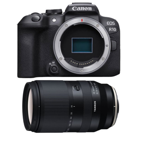 CANON EOS R10 + Objectif TAMRON 18-300 mm f/3.5-6.3 Di III-A VC VXD Garanti 3 ans