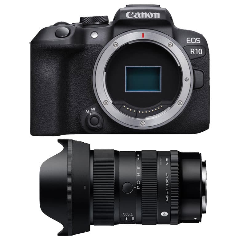 CANON EOS R10 + Objectif SIGMA 17-40mm f/1.8 DC Art Garanti 3 ans