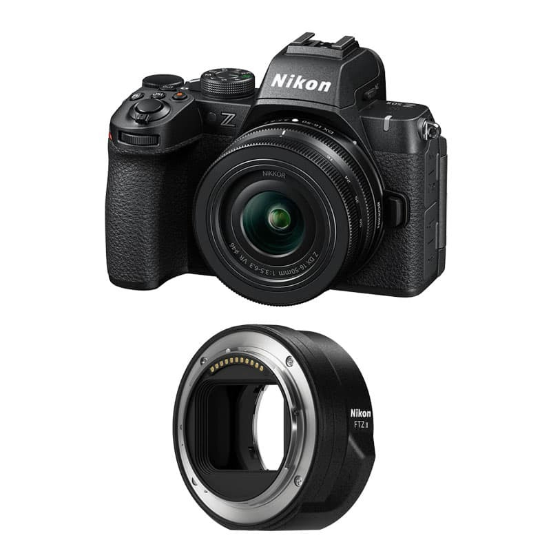 NIKON Z50 II + Z 16-50 Garanti 3 ans + Adaptateur FTZ II