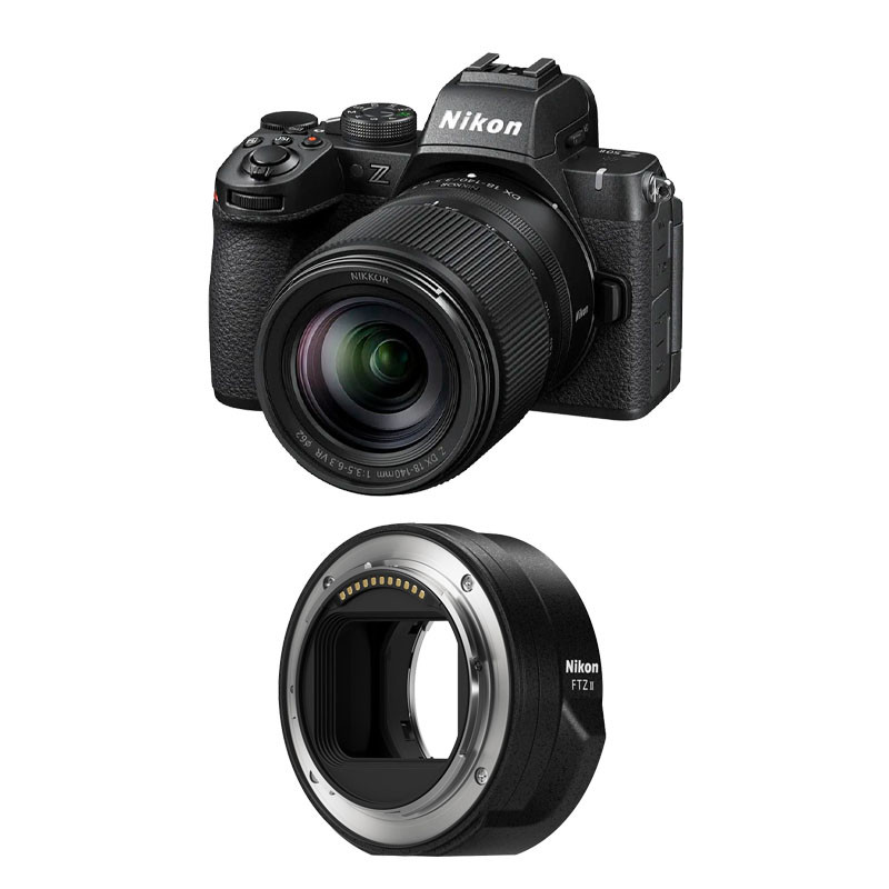 NIKON Z50 II + Z 18-140 Garanti 3 ans + Bague FTZ II