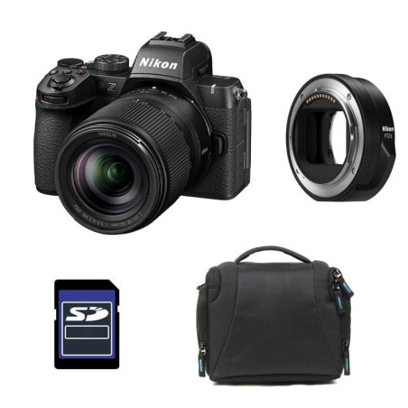 NIKON Z50 II + Z 18-140 Garanti 3 ans + Sac + Carte SD 16 Go + Bague FTZ II