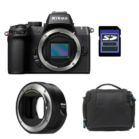 NIKON Z50 II NU Garanti 3 ans + Sac + Carte SD 16 Go + Adaptateur FTZ II