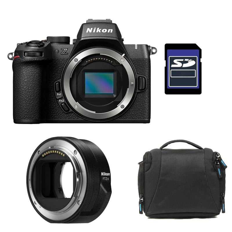 NIKON Z50 II NU Garanti 3 ans + Sac + Carte SD 16 Go + Adaptateur FTZ II