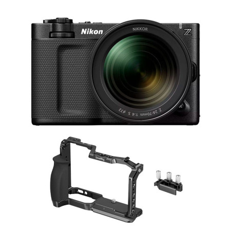 NIKON Caméra ZR + Nikkor Z 24-70 f/4 S Garanti 3 ans + SMALLRIG Cage 5467