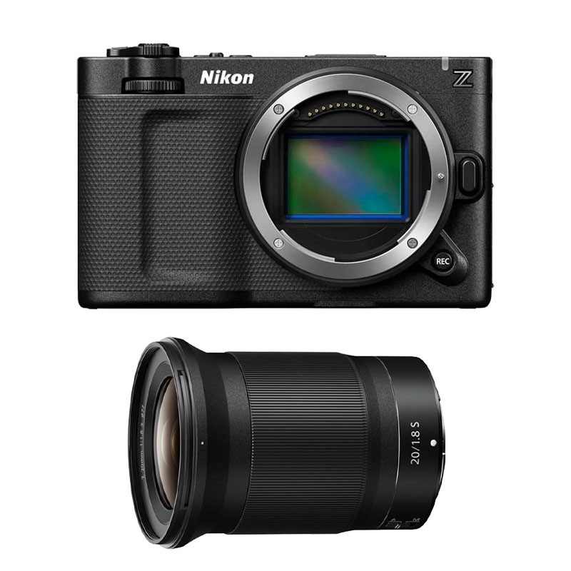 NIKON Caméra ZR + Objectif NIKKOR Z 20mm f/1.8 S Garanti 3 ans