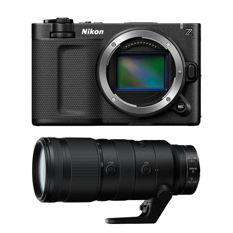NIKON Caméra ZR + Objectif NIKKOR Z 70-200mm f/2.8 VR S Garanti 3 ans