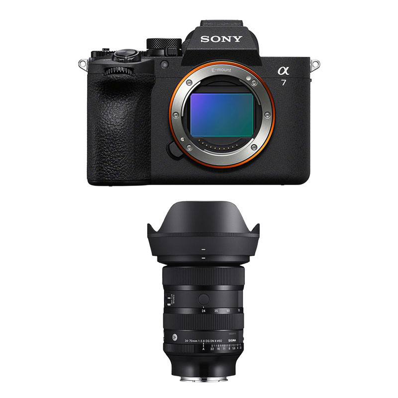 SONY ALPHA 7 V + Objectif SIGMA 24-70mm f/2.8 DG DN II ART Garanti 3 ans