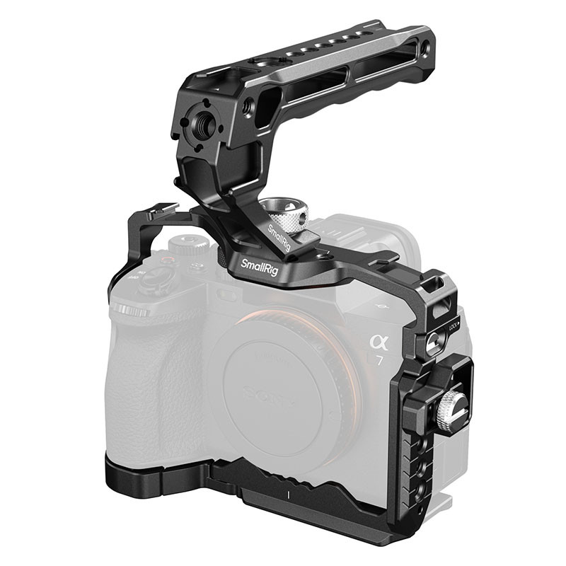 SMALLRIG Kit cage basique pour Sony Alpha 7R V / Alpha 7 IV / Alpha 7S III 3668B