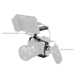 SMALLRIG Kit cage basique pour Sony Alpha 7R V / Alpha 7 IV / Alpha 7S III 3668B