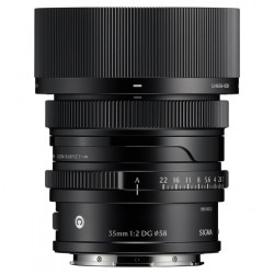 SIGMA Objectif 35mm f/2 DG Noir Contemporary compatible avec Sony E Garanti 3 ans