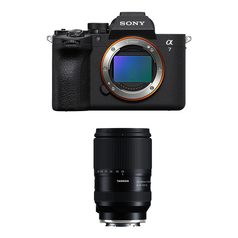 SONY ALPHA 7 V + Objectif TAMRON 25-200mm f/2.8-5.6 Di III VXD G2 Garanti 3 ans
