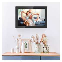 AGFAPHOTO Cadre photo numérique 10 pouces noir APF1000WIFIGLBK 