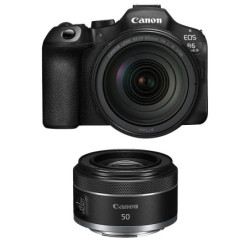 CANON EOS R6 MARK III + Objectif RF 24-105mm f/4L IS USM + RF 50mm f/1.8 STM Garanti 3 ans