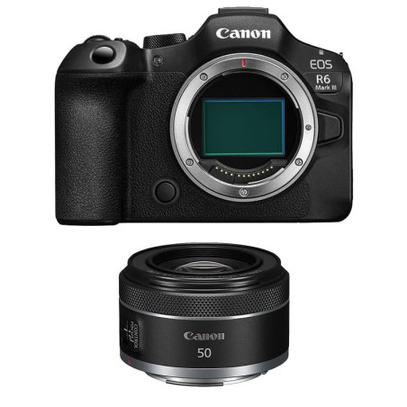 CANON EOS R6 MARK III + Objectif RF 50mm f/1.8 STM Garanti 3 ans