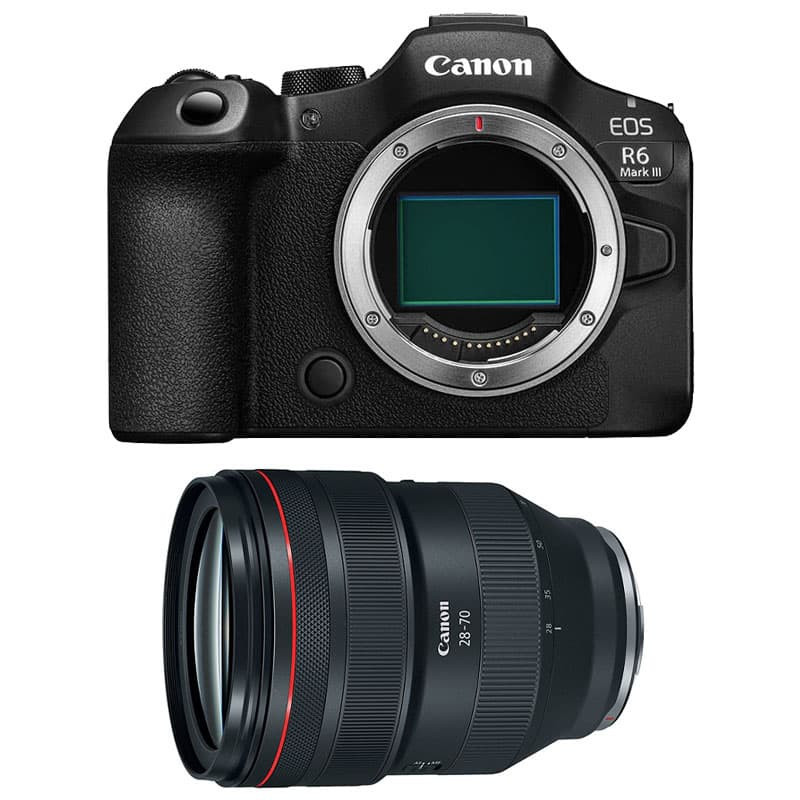CANON EOS R6 MARK III + RF 28 70mm f/ USM Garanti
