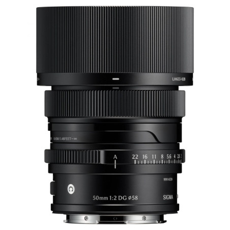 SIGMA Objectif 50mm f/2 DG Noir Contemporary compatible avec Sony E Garanti 3 ans