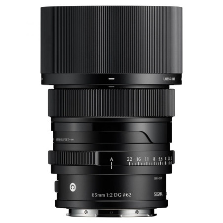 SIGMA Objectif 65mm f/2 DG Noir Contemporary compatible avec Monture L Garanti 3 ans