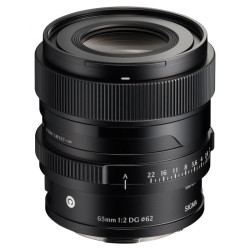 SIGMA Objectif 65mm f/2 DG Noir Contemporary compatible avec Monture L Garanti 3 ans