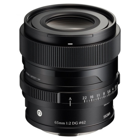SIGMA Objectif 65mm f/2 DG Noir Contemporary compatible avec Monture L Garanti 3 ans