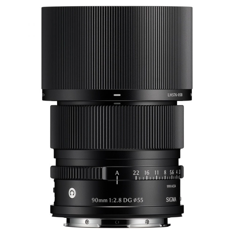 SIGMA Objectif 90mm f/2.8 DG Noir Contemporary compatible avec Monture L Garanti 3 ans