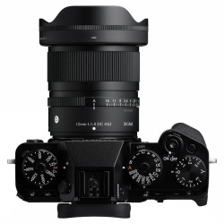 SIGMA Objectif 12mm f/1.4 DC Contemporary compatible avec Fujifilm X Garanti 3 ans