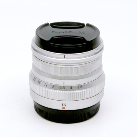 Occasion FUJIFILM XF 16mm f/2.8 R WR SILVER