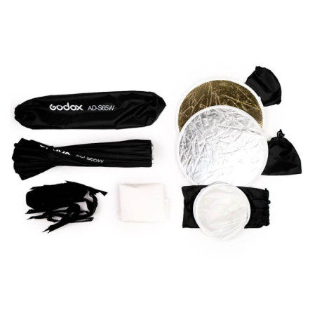 GODOX Boîte à lumière parabolique blanche 65 cm AD-S65W