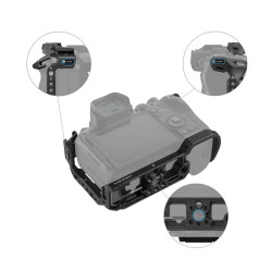 SMALLRIG Cage "Black Mamba" Compatible avec EOS R6 II / R6 III - 4161