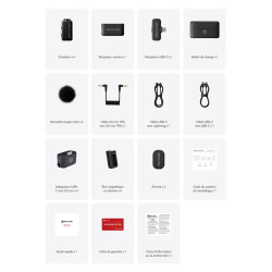 HOLLYLAND LARK MAX 2 Combo 4-Person Version Wireless Microphone