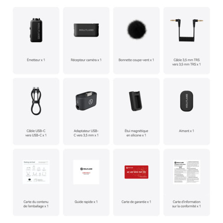 HOLLYLAND LARK MAX 2 Solo Wireless Microphone