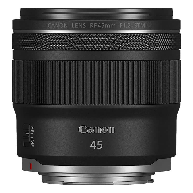 Objectif Hybride Canon RF STM 45 mm f1.2 16 pour Monture Canon RF - vue 3