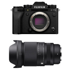 FUJIFILM X-T5 Noir + SIGMA 16-300mm f/3.5-6.7 DC OS Contemporary Garanti 3 ans