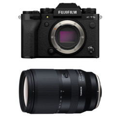 FUJIFILM X-T5 Noir + Objectif TAMRON 18-300 mm f/3.5-6.3 Di III-A VC VXD Garanti 3 ans