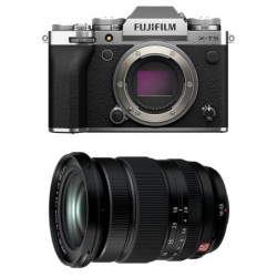 FUJIFILM X-T5 Silver + XF 16-55mm f/2.8 LM WR II Garanti 3 ans