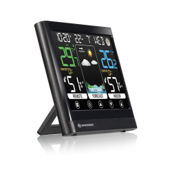 BRESSER Station météo couleur MeteoTemp BF avec écran tactile 7007511