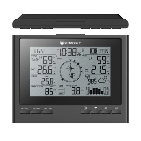 BRESSER Centrale météorologique exclusif 7 en 1 ClimateScout 7003100CM3000